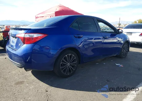 2016 Toyota Corolla S Plus z USA, uszkodzony, nr VIN 5YFBURHE8GP515457